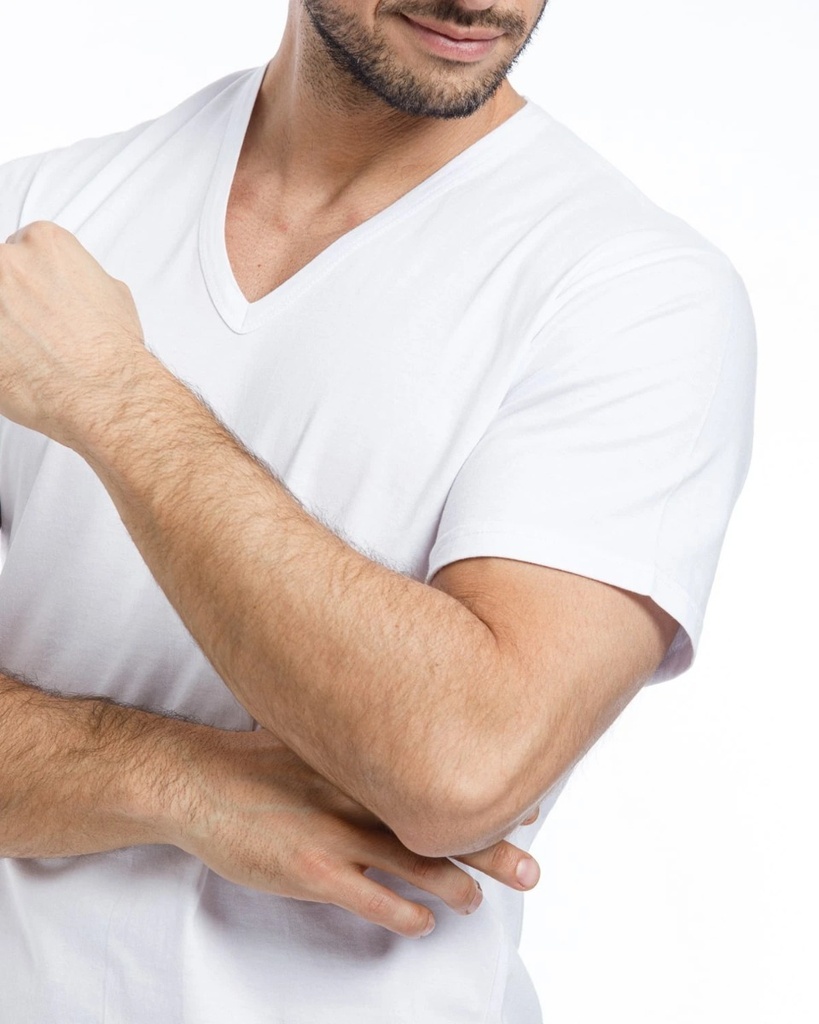 Camiseta Eyelit 100% Algodón Manga Corta Art. 165 