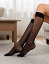 Media Fantasia 3/4 Plumeti Lycra Mora 2286