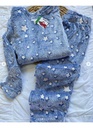 Pijama De Adolescente Unisex Luminoso De Plush Soft Peluche