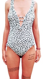 [PRO8374PRI1] Malla Enteriza Traje De Baño Colaless Print Promesse 8374